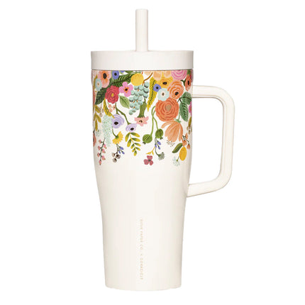 Corkcicle Cruiser - 1.2ltr Rifle Paper - Garden Party Cream.