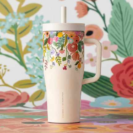 Corkcicle Cruiser - 1.2ltr Rifle Paper - Garden Party Cream.