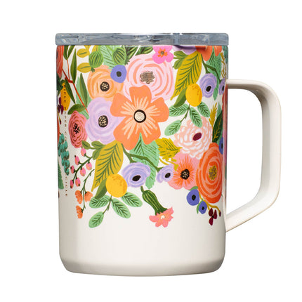 Corkcicle Mug - 500ml Rifle Paper - Garden Party Cream.