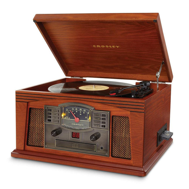 Crosley Lancaster Turntable With Bluetooth - Paprika.
