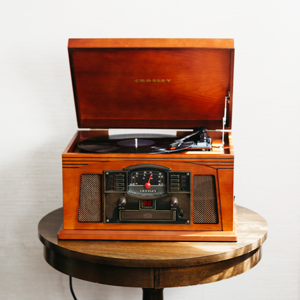 Crosley Lancaster Turntable With Bluetooth - Paprika.