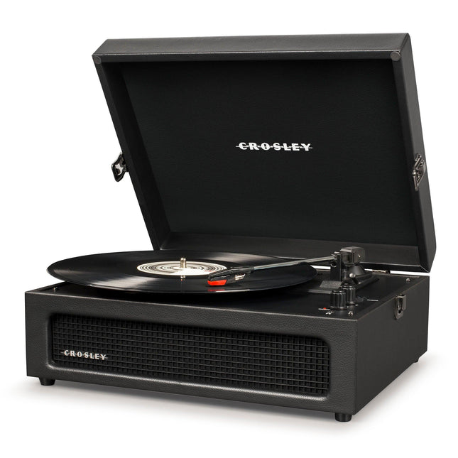 Crosley Voyager Black - Bluetooth Portable Turntable.