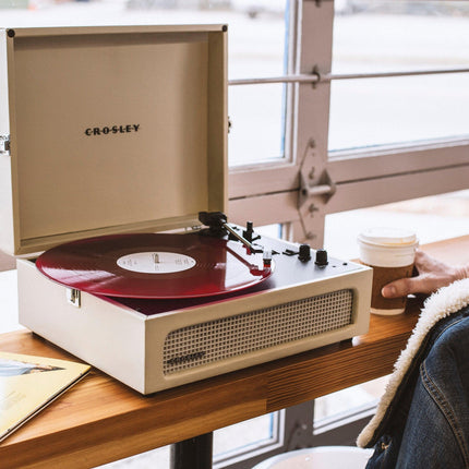 Crosley Voyager Dune - Bluetooth Portable Turntable.