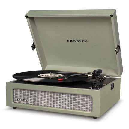 Crosley Voyager Sage - Bluetooth Portable Turntable.