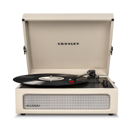 Crosley Voyager Bluetooth Portable Turntable + Crosley Turntable Stand Bundle - Dune.
