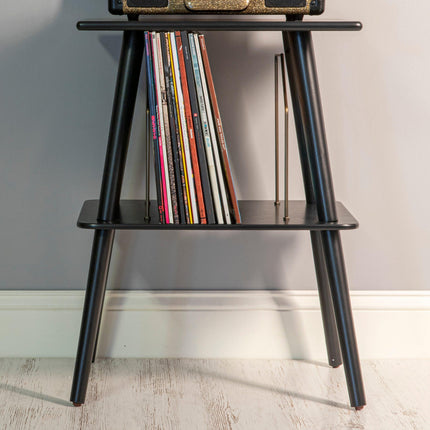 Crosley Voyager Bluetooth Portable Turntable + Crosley Turntable Stand Bundle - Dune.