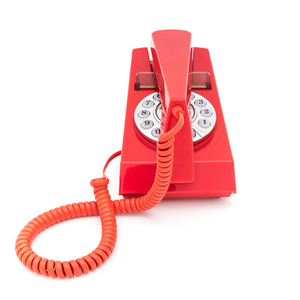 GPO Retro Trim Phone Push Button - Red.