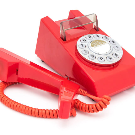 GPO Retro Trim Phone Push Button - Red.
