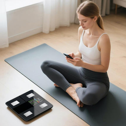 HALO Bluetooth Smart Display Body Scale.