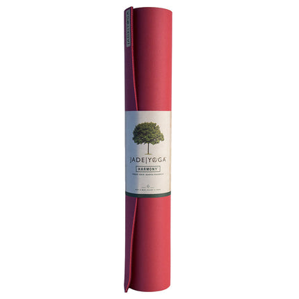 Jade Yoga Harmony Mat - Raspberry.
