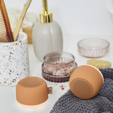Kreafunk Alight Bluetooth Speaker - Waffle Orange.