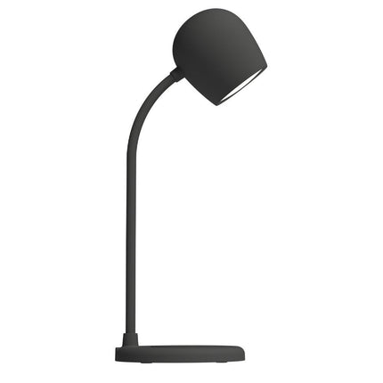 Kreafunk Ellie Lamp W/ Qi Charger And Bluetooth Speaker - Black.
