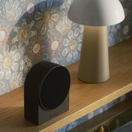 Kreafunk Ivy Alarm Clock W/ Bluetooth Speaker - Black.