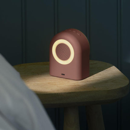 Kreafunk Ivy Alarm Clock W/ Bluetooth Speaker - Terracotta.