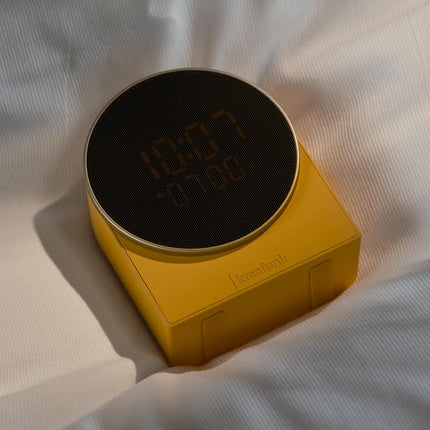 Kreafunk Ivy Alarm Clock W/ Bluetooth Speaker - Mango Burst.