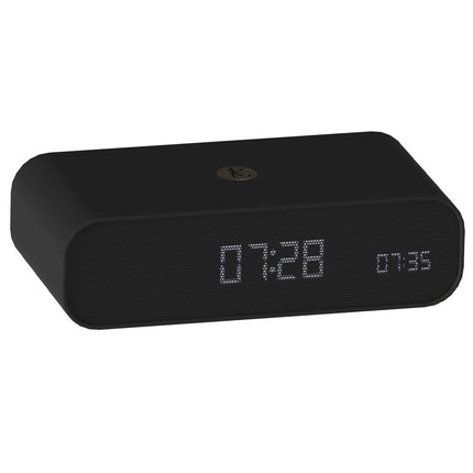 Kreafunk Wakie Alarm Clock Qi Charger + Bluetooth - Black.