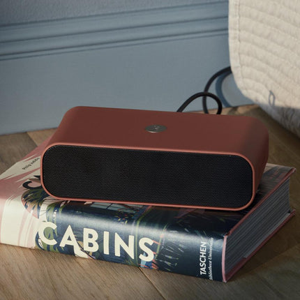 Kreafunk Wakie Alarm Clock Qi Charger + Bluetooth - Terracotta.