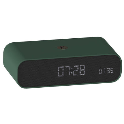 Kreafunk Wakie Alarm Clock Qi Charger + Bluetooth - Nordic Green.