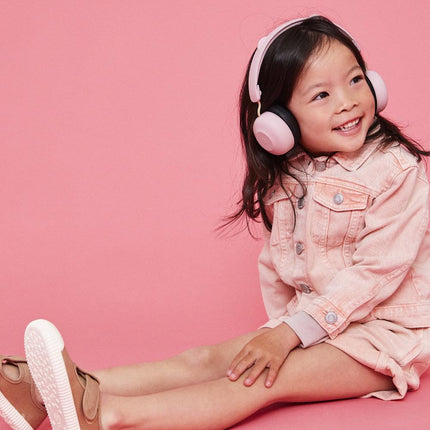 Kreafunk Kids Buzz Junior Bluetooth Headphones - Dusty Rose.