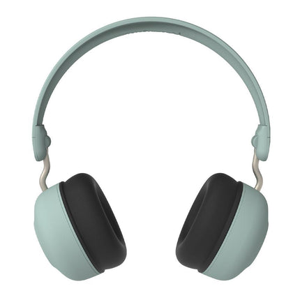 Kreafunk Kids Buzz Bluetooth Headphones W/ Anc - Dusty Green.
