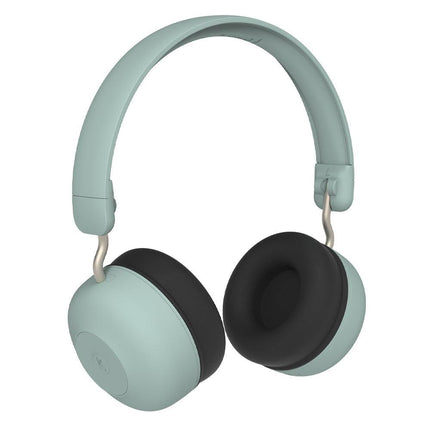 Kreafunk Kids Buzz Bluetooth Headphones W/ Anc - Dusty Green.