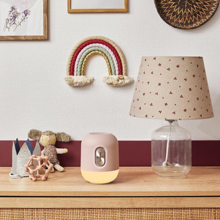 Kreafunk Kids Glowie Bluetooth Speaker W/ Light - Dusty Rose.
