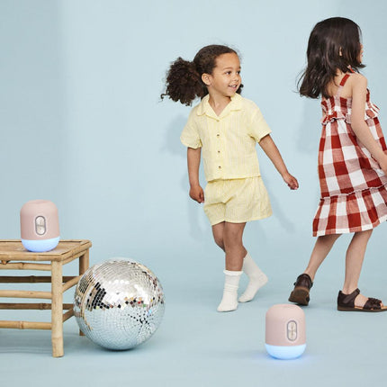 Kreafunk Kids Glowie Bluetooth Speaker W/ Light - Dusty Green.