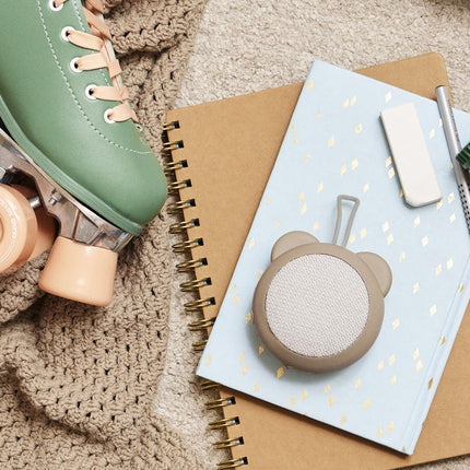 Kreafunk Kids Roar Bluetooth Speaker - Ivory Sand.