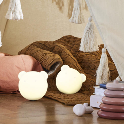 Kreafunk Kids Blob Lamp - White / Moon Grey.