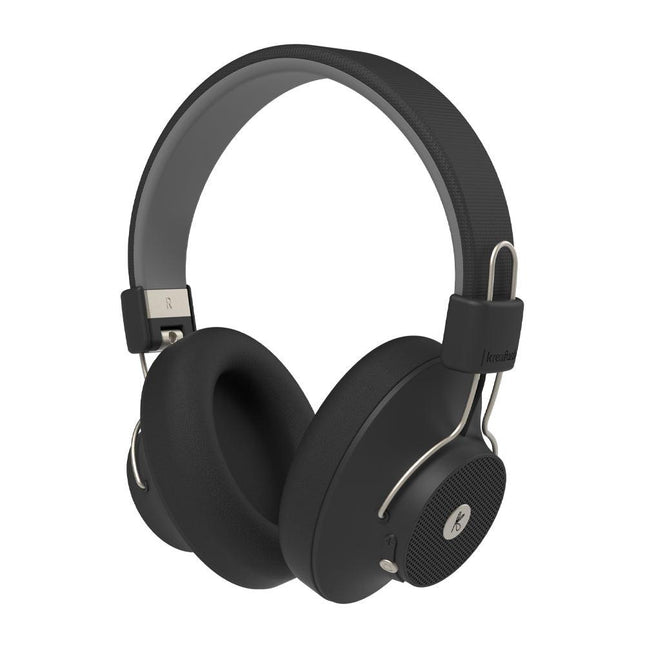 Kreafunk Abeat Qi Bluetooth Headphones W/ Anc - Black.