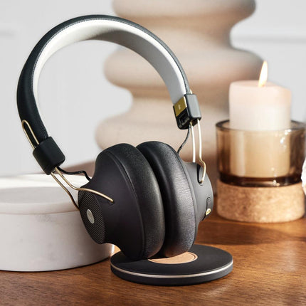 Kreafunk Abeat Qi Bluetooth Headphones W/ Anc - Black.