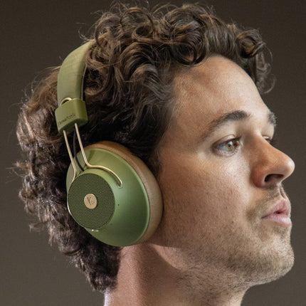 Kreafunk Abeat Qi Bluetooth Headphones W/ Anc - Urban Green.