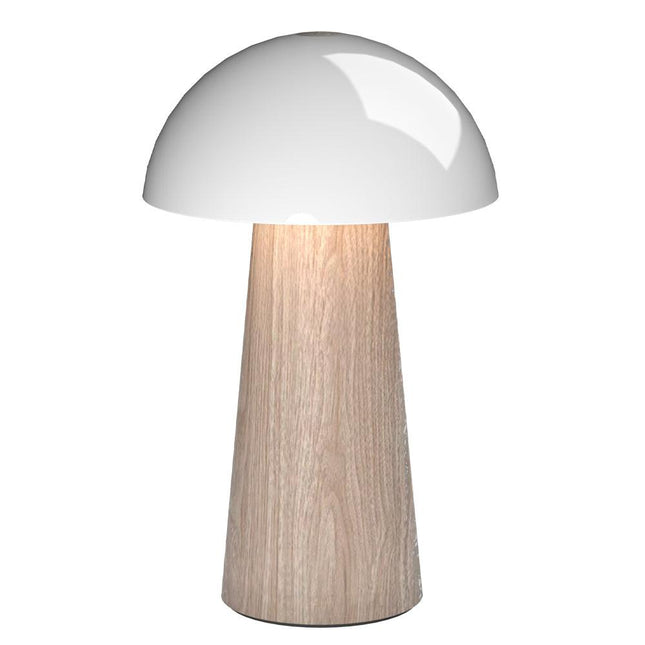 Kreafunk Bello Lamp, Portable And Rechargeable - Light Wood.