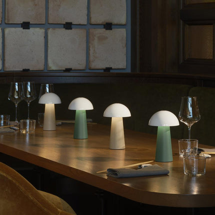 Kreafunk Bello Lamp, Portable And Rechargeable - Light Wood.