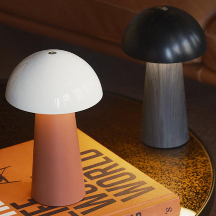 Kreafunk Bello Lamp, Portable And Rechargeable - Black Wood.