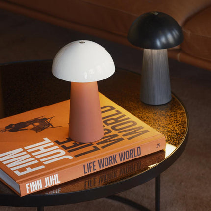 Kreafunk Bello Lamp, Portable And Rechargeable - Terracotta.