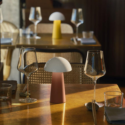 Kreafunk Bello Lamp, Portable And Rechargeable - Terracotta.