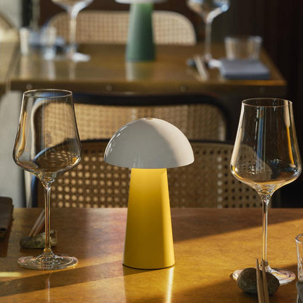 Kreafunk Bello Lamp, Portable And Rechargeable - Mango Burst.