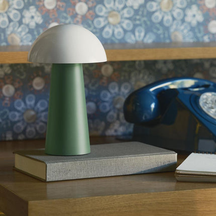 Kreafunk Bello Lamp, Portable And Rechargeable - Nordic Green.