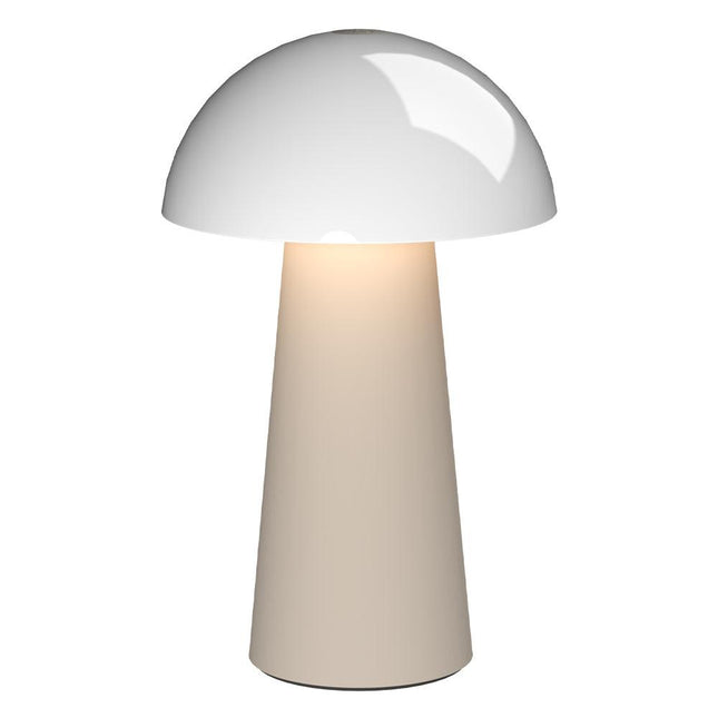 Kreafunk Bello Lamp, Portable And Rechargeable - Ivory Sand.