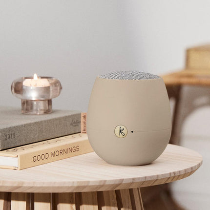 Kreafunk Ajazz 2 Bluetooth Speaker - Ivory Sand.