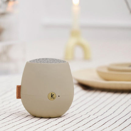 Kreafunk Ajazz 2 Bluetooth Speaker - Ivory Sand.