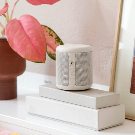 Kreafunk Karl Bluetooth Speaker - Soft White.