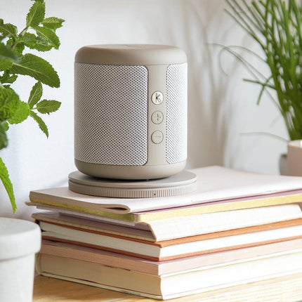 Kreafunk Karl Bluetooth Speaker - Ivory Sand.