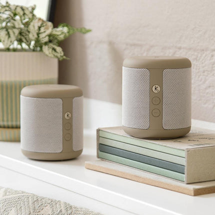 Kreafunk Karl Bluetooth Speaker - Ivory Sand.