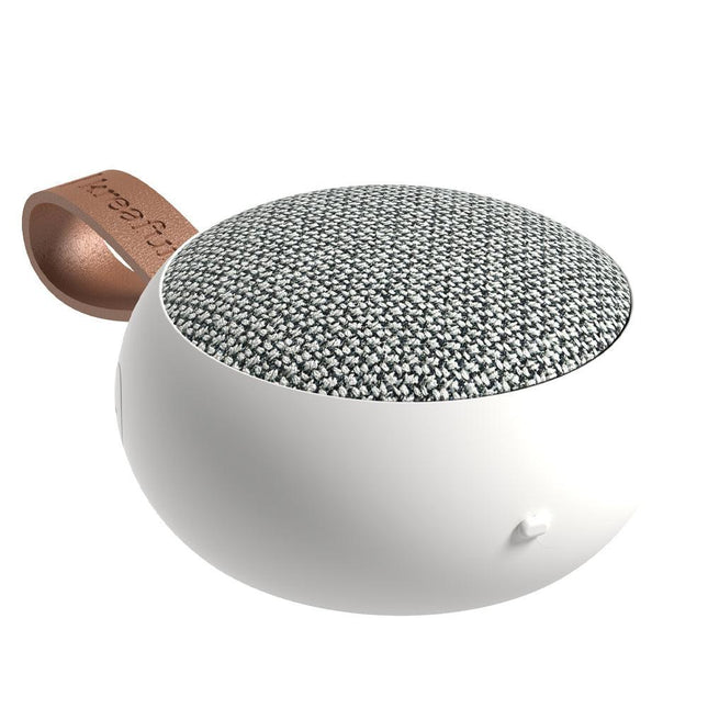 Kreafunk Ago 2 Fabric Bluetooth Speaker - White.