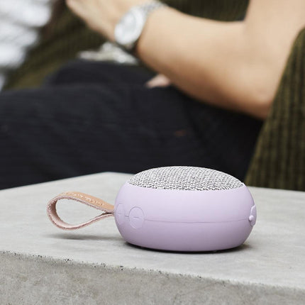 Kreafunk Ago 2 Fabric Bluetooth Speaker - Calm Purple.