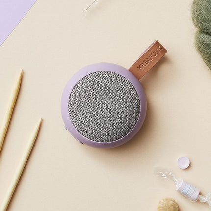 Kreafunk Ago 2 Fabric Bluetooth Speaker - Calm Purple.