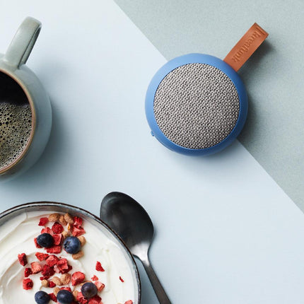 Kreafunk Ago 2 Fabric Bluetooth Speaker - River Blue.