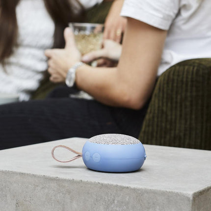 Kreafunk Ago 2 Fabric Bluetooth Speaker - River Blue.
